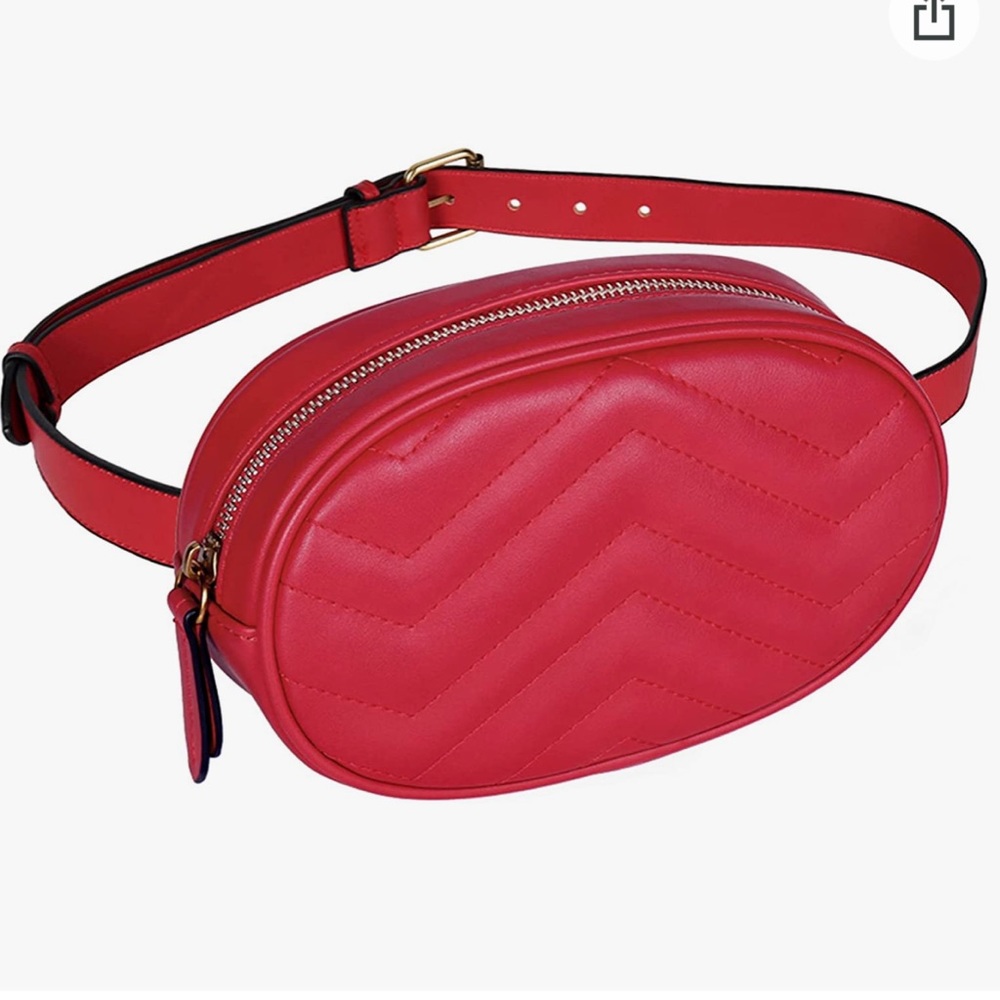 Red Fanny pack